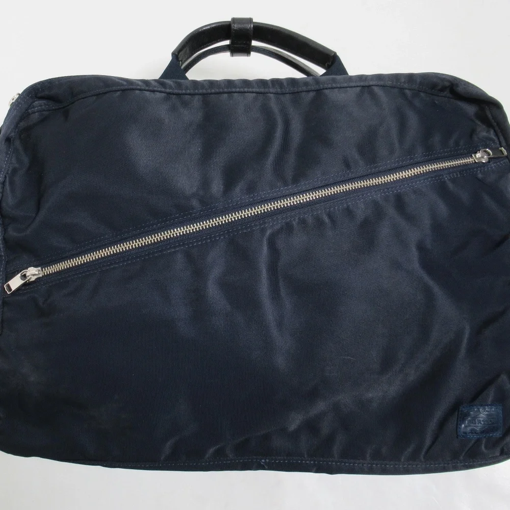 Porter Lift 3_Way Briefcase Business Bag Busines Backpack 822-07562 Black Navy